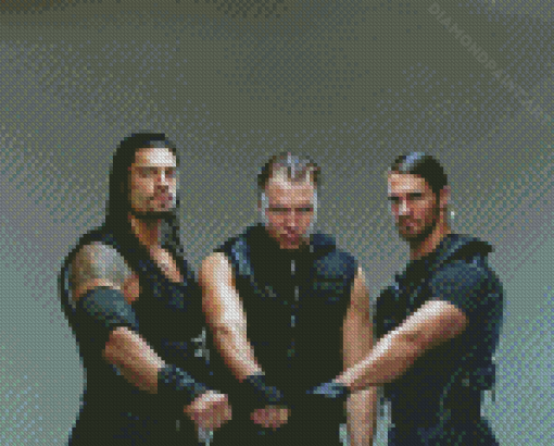 The Shield WWE Diamond Painting