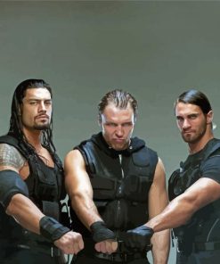 The Shield WWE Diamond Painting