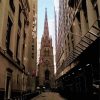 Trinity Church Alley View Diamond Painting