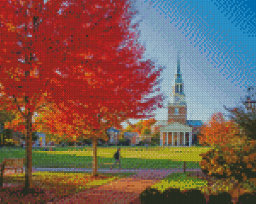 Wake Forest University North Carolina Diamond Painting