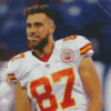 The Football Player Travis Kelce Diamond Painting art