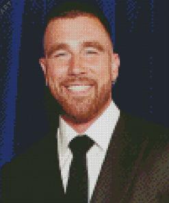 Classy Travis Kelce Diamond Painting art