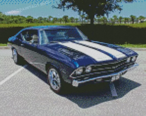 1969 Chevrolet Chevelle Diamond Paintings