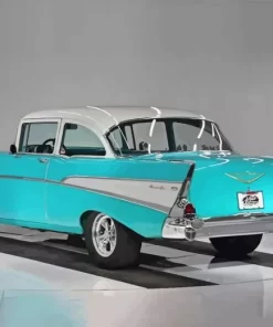 57 Chevy Engine Diamond Paintings