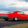 65 Impala In Red Diamond Paintings