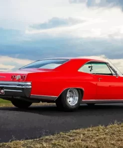 65 Impala In Red Diamond Paintings