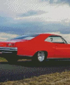 65 Impala In Red Diamond Paintings