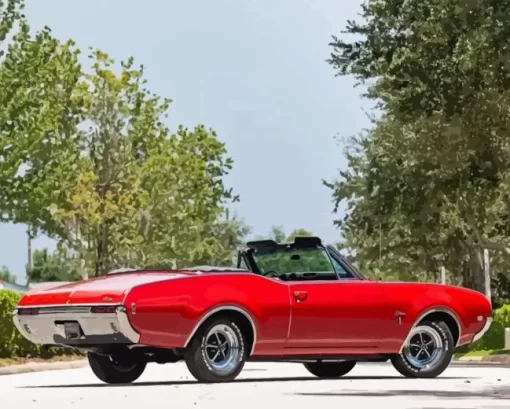 Aesthetic 68 Olds 442 Convertible Diamond Paintings