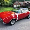 68 Olds 442 Convertible Red Diamond Painting