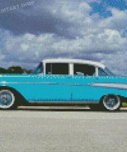 Aesthetic 57 Chevy Car Diamond Paintings