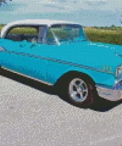 Aesthetic 57 Chevy Diamond Paintings