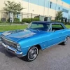 66 Nova Blue Car Diamond Paintings