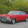 Aethetic 65 Impala In Red Diamond Paintings